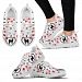 Valentine's Day Special-Norwegian Elkhound Print Running Shoes For Women-Free Shipping - Women's Sneakers - White - Valentine's Day Special-Norwegian Elkhound Print Running Shoes For Women-Free Shipping / US8 (EU39)