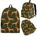 Vizsla Dog Print BackPack - Express Shipping - Backpack - Black - Amazing Vizsla Dog Print BackPack - Express Shipping / Youth (Ages 8 to 12)
