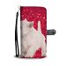West Highland White Terrier Dog On Red Print Wallet Case-Free Shipping - iPhone 4 / 4s