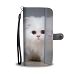 White Persian Cat Wallet Case- Free Shipping - Samsung Galaxy Core PRIME G360