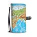 World Map Wallet Case- Free Shipping - iPhone 6 / 6s