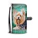 Yorkie In Jungle Print Wallet Case-Free Shipping - LG V20