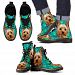 Yorkshire Print Boots For Men-Limited Edition-Express Shipping - Men's Boots - Black - Yorkshire Print Boots For Men-Limited Edition-Express Shipping / US5 (EU38)