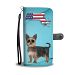 Yorkshire Terrier (Yorkie) Print Wallet Case-Free Shipping-MA State - Samsung Galaxy S5