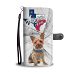 Yorkshire Terrier (Yorkie) Print Wallet Case-Free Shipping-TX State - Nokia 8