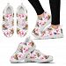 Yorkshire Terrier Pink Pattern Print Sneakers For Women- Express Shipping - Women's Sneakers - White - Yorkshire Terrier Pink Pattern Print Sneakers For Women- Express Shipping / US5.5 (EU36)