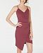 Almost Famous Juniors' Sleeveless Faux-Wrap Dress