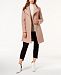 Kenneth Cole Petite Wing-Collar Coat