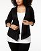 Alfani Plus Size Open-Front Cardigan, Created for Macy's