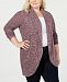 Planet Gold Trendy Plus Size Open Front Cardigan Sweater
