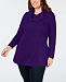 Style & Co Plus Size Cowl-Neck Tunic, Created for Macy's