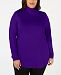 Jm Collection Plus Size Turtleneck Top, Created for Macy's