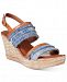Tuscany by Easy Street Zaira Wedge Sandals Women's Shoes