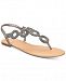 Material Girl Sailor Flat Sandals, Created for Macy's Women's Shoes
