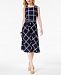 Charter Club Printed Fit & Flare Dress, Created for Macy's