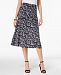 Jm Collection Printed Jacquard Midi Skirt, Created for Macy's
