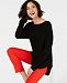 Charter Club Pure Cashmere Pullover Shirttail Sweater in Regular & Petite Sizes, Created for Macy's