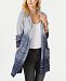 Style & Co Marled-Knit Hooded Cardigan, Created for Macy's