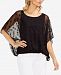 Vince Camuto Embroidered Eyelet Blouse