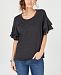 Style & Co. Ruffle-Sleeved Top, Created for Macy's