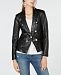 I. n. c. One-Button Faux-Leather Blazer, Created for Macy's