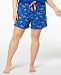 Jenni by Jennifer Moore Plus Size Woven Ruffle-Trim Boxer Shorts, Created for Macy's