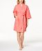 Charter Club Short Spa Waffle Robe, Created for Macy's