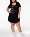 Jenni Plus Size Sleepshirt & Sock Set, Created for Macy's