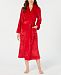 Charter Club Textured-Trim Long Wrap Robe, Created for Macy's