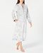 Charter Club Scroll-Patterned Long Zip Robe, Created for Macy's