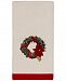 Avanti Farmhouse Holiday Embroidered Fingertip Towel Bedding