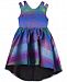 Rare Editions Toddler Girls Rainbow Metallic Jacquard Party Dress