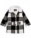 Carter's Baby Girls Plaid Jacket with Faux-Fur Collar