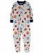 Carter's Toddler Boys Sports-Print Footed Pajamas