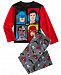 Dc Comics Little & Big Boys 2-Pc. Justice League Fleece Pajama Set