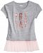 Epic Threads Big Girls Mesh-Inset Graphic T-Shirt, Created by Macy's
