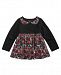 First Impressions Baby Girls Floral-Print Cotton Peplum Tunic, Created for Macy's