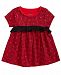 First Impressions Baby Girls Glitter-Print Plaid Cotton Tunic, Created for Macy's