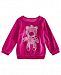 First Impressions Baby Girls Bear-Print Velour T-Shirt, Created for Macy's