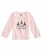 First Impressions Toddler Girls Castle-Print Cotton T-Shirt, Created for Macy's