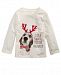 First Impressions Baby Boys Dear Santa-Print Cotton T-Shirt, Created for Macy's