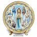 Visions Of Mary Religious Heirloom Porcelain Collector Plate