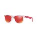Frogskins (Asia Fit) - Matte Clear/Matte Tn Pink - Torch Iridium Lens Sunglasses-No Color