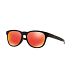 Stringer - Matte Black - Ruby Iridium Lens Sunglasses-No Color
