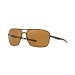 Plaintiff Squared - Dark Brown Chrome - Bronze Polarized Lens Sunglasses-No Color