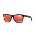 Frogskins LX - Matte Black - Ruby Iridium Lens Sunglasses-No Color