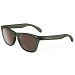 Frogskins - Matte Black - Emerald Iridium Polarized Lens Sunglasses-No Color