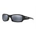 Fives Squared - Polished Black - Black Lens Sunglasses-No Color