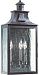 BF9009OBZ - Troy Lighting - Newton - Two Light Outdoor Large Pocket Lantern Old Bronze Finish with Amber Mist Glass - Newton