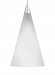 700FJCONWZ - Tech Lighting - Cone - One Light Free-Jack Low-Voltage Pendant AB: Antique Bronze STND: Standard LampingWhite Glass - Cone
